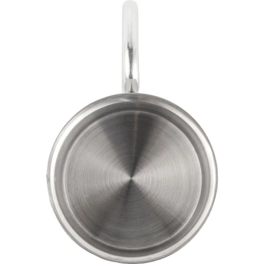 Metalowy kubek 185 ml z karabińczykiem (V0646-32)