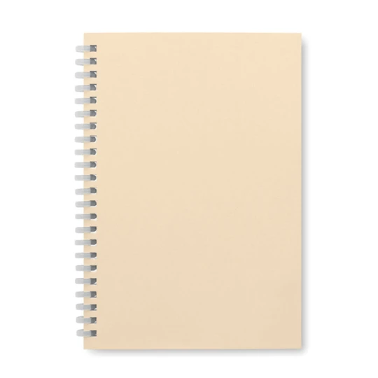 Notatnik A5 z kartonu z recyklingu - RECARNOTE (MO2523-13)