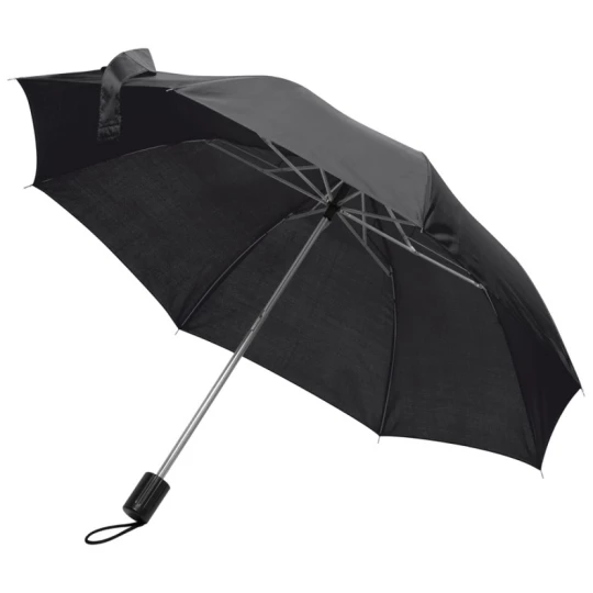 Parasol manualny 85 cm - czarny - (GM-45188-03)