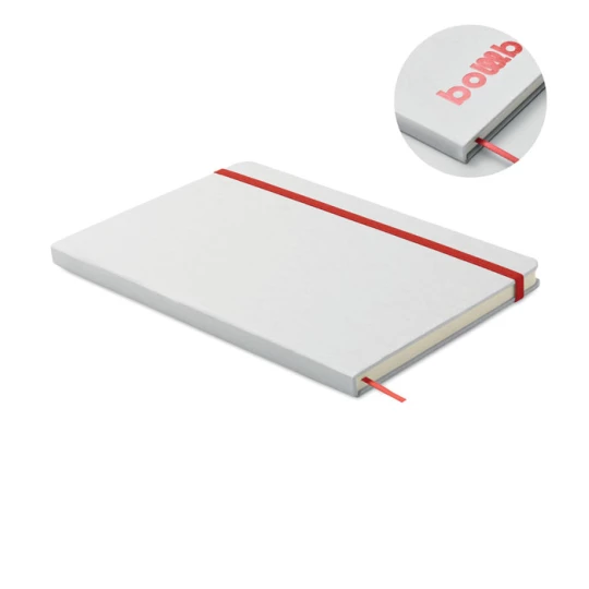 Kolorowy notatnik A5 - ROUTE WHITE (MO2578-05)