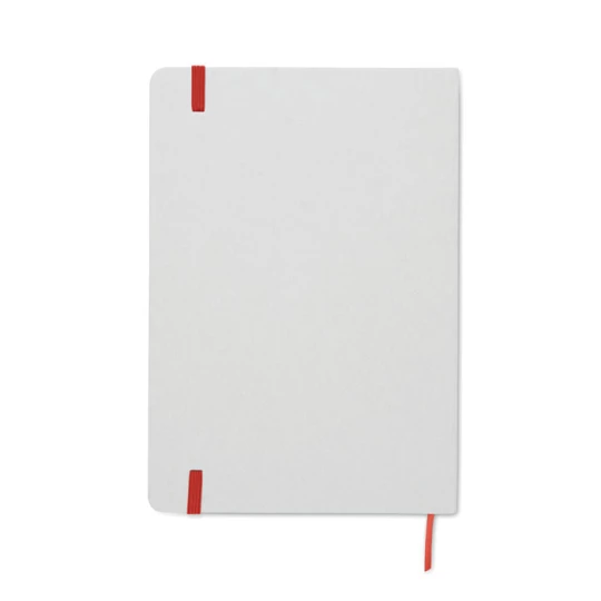Kolorowy notatnik A5 - ROUTE WHITE (MO2578-05)