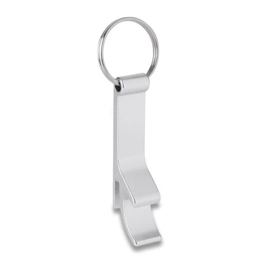 Aluminiowy brelok - otwieracz, srebrny (R73720.01)