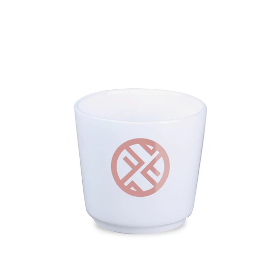 Kubek Medea 220ml biały/biały (M530)