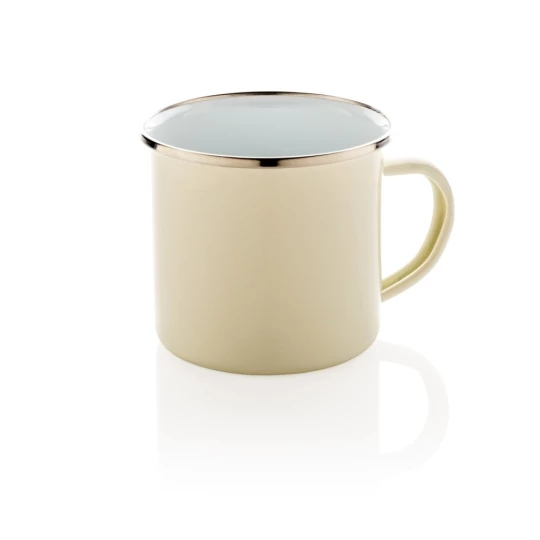 Emaliowany kubek 350 ml w stylu vintage (P432.353)