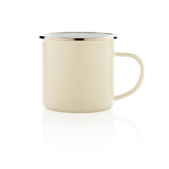 Emaliowany kubek 350 ml w stylu vintage (P432.353)