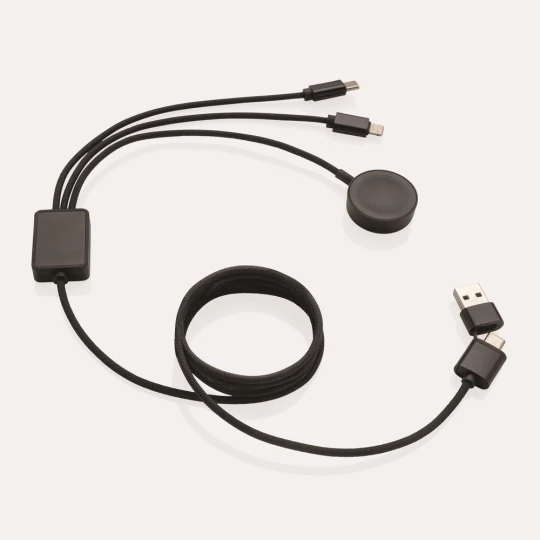 Kabel do ładowania 6 w 1 Terra, bezprzewodowa ładowarka do zegarka (P302.5902)