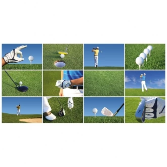 Piłeczki golfowe - biały - (GM-51279-06)