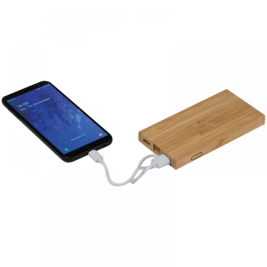 Power bank 8000 mAh - beżowy - (GM-31473-13)