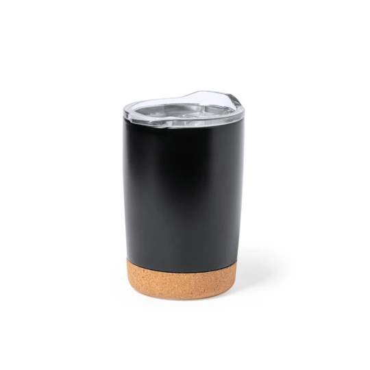 Kubek termiczny 380 ml z korkowym elementem (V0759-03)