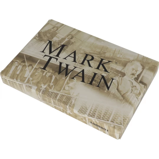 Zestaw piśmienniczy Mark Twain - brązowy - (GM-10898-01)