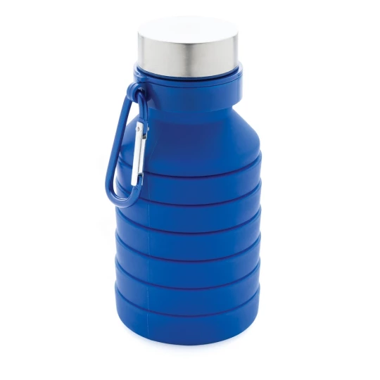 Składana butelka sportowa 550 ml z karabińczykiem (P432.625)