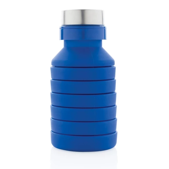 Składana butelka sportowa 550 ml z karabińczykiem (P432.625)