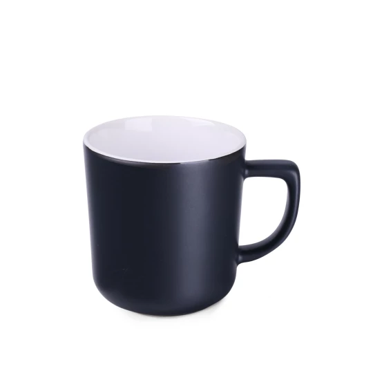 Kubek Rico Supreme 250ml czarny/biały (M493)