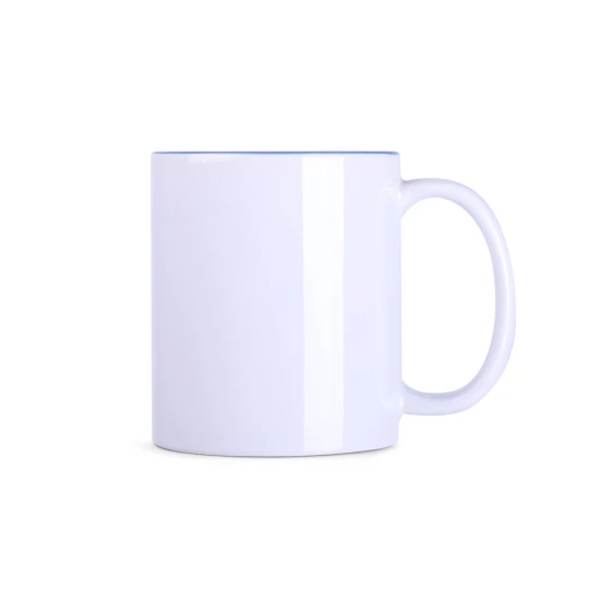 Kubek Tomek Art 300ml biały/refex blue (M062)