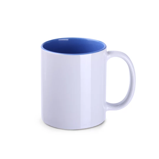 Kubek Tomek Art 300ml biały/refex blue (M062)