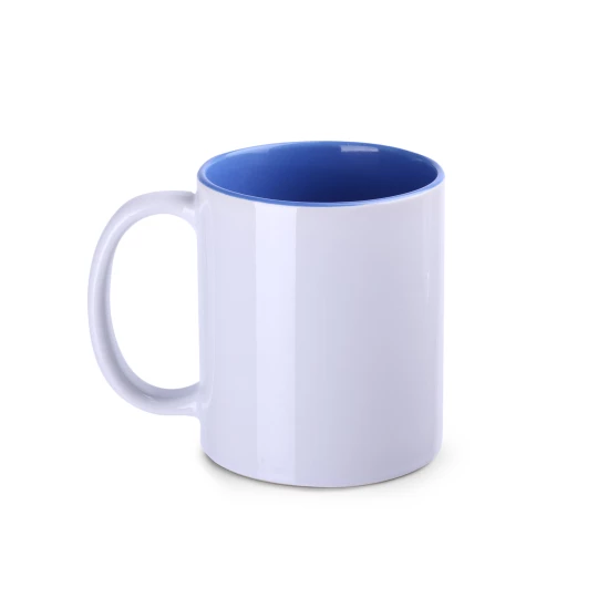 Kubek Tomek Art 300ml biały/refex blue (M062)
