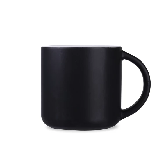 Kubek Modern Supreme 390ml czarny/biały (M539)