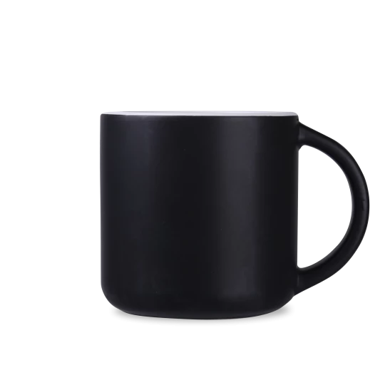 Kubek Modern Supreme 390ml czarny/biały (M539)