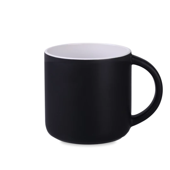 Kubek Modern Supreme 390ml czarny/biały (M539)