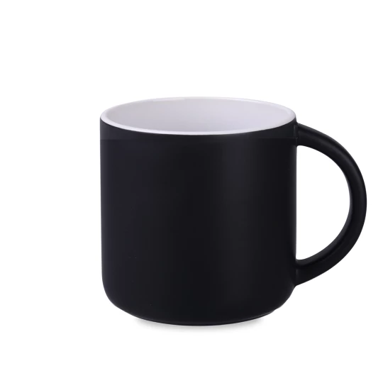Kubek Modern Supreme 390ml czarny/biały (M539)