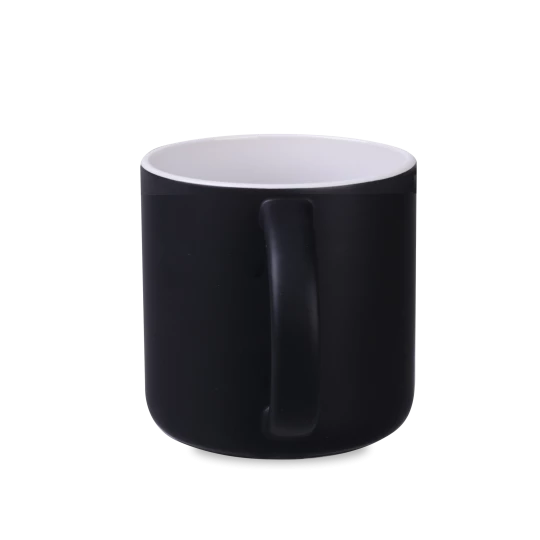 Kubek Modern Supreme 390ml czarny/biały (M539)