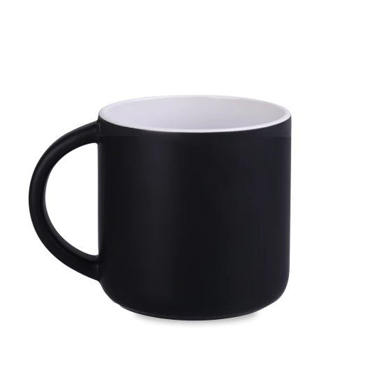 Kubek Modern Supreme 390ml czarny/biały (M539)