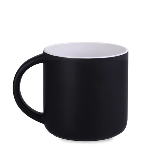 Kubek Modern Supreme 390ml czarny/biały (M539)