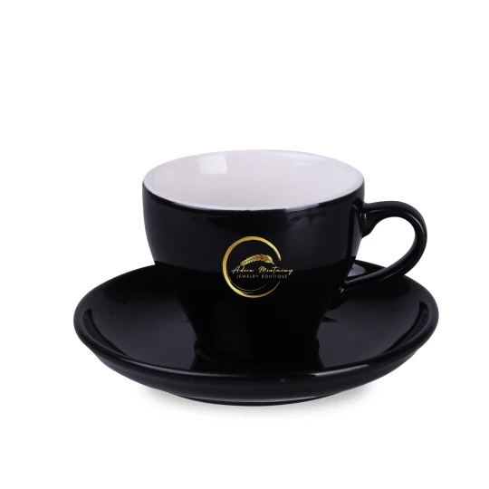 Verona Nero Set 220ml czarny/biały (C247)