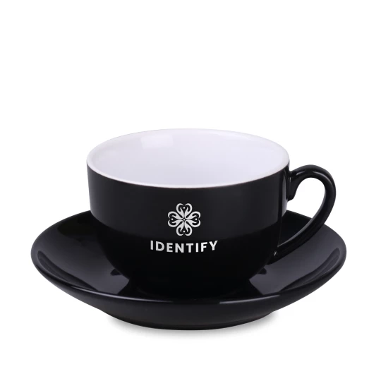 Sonata Premium 230ml czarny/biały (C254)