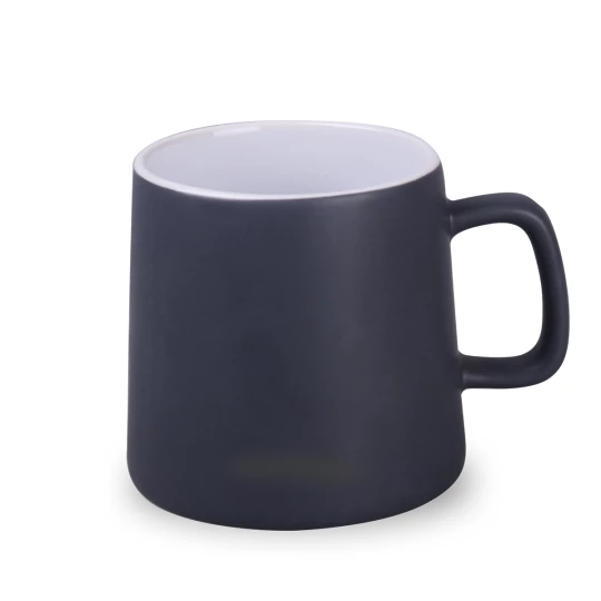 Kubek Eden 370ml grafitowy/biały (M526)