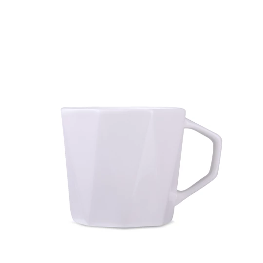 Kubek Tiara 250ml biały/biały (M557)