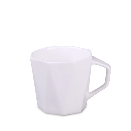 Kubek Tiara 250ml biały/biały (M557)