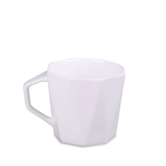 Kubek Tiara 250ml biały/biały (M557)