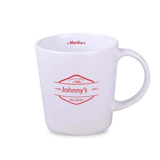 Kubek Berg 380ml biały/biały (M547)