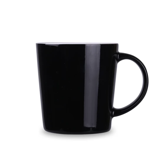 Kubek Berg 380ml czarny/biały (M547)