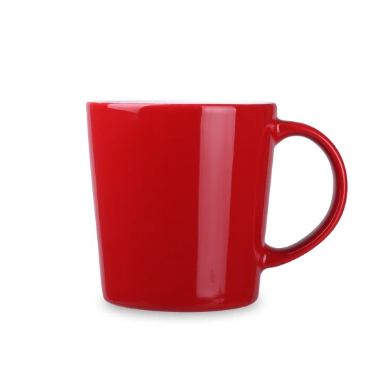 Kubek Berg 380ml czerwony/biały (M547)