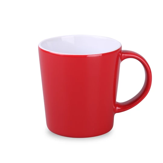 Kubek Berg 380ml czerwony/biały (M547)