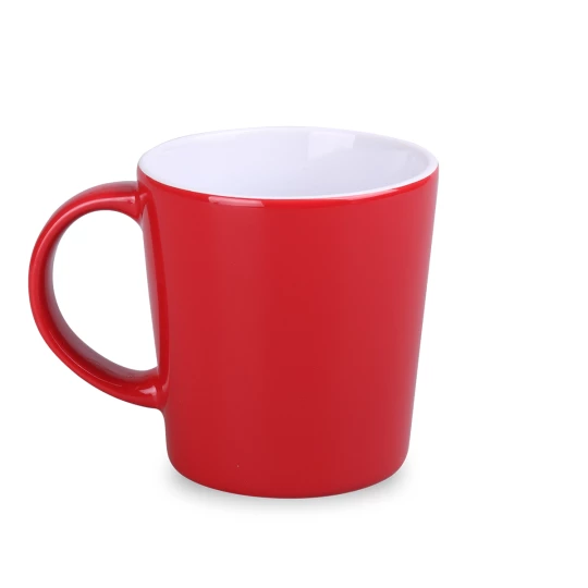 Kubek Berg 380ml czerwony/biały (M547)