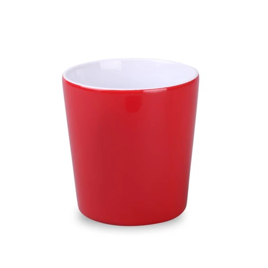 Kubek Berg 380ml czerwony/biały (M547)