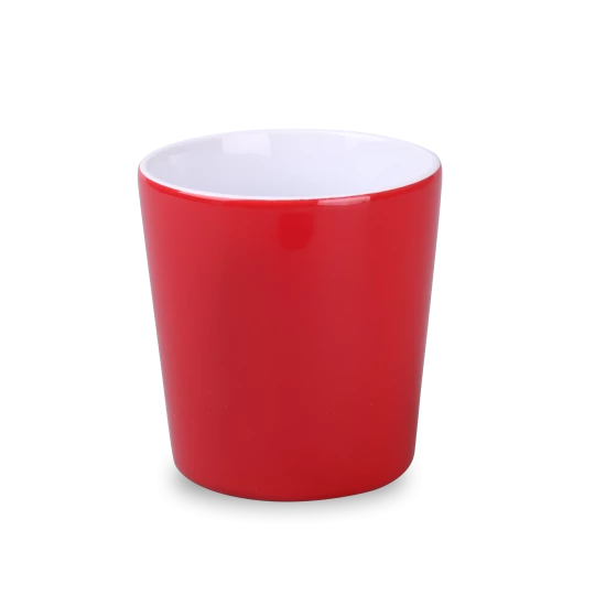 Kubek Berg 380ml czerwony/biały (M547)