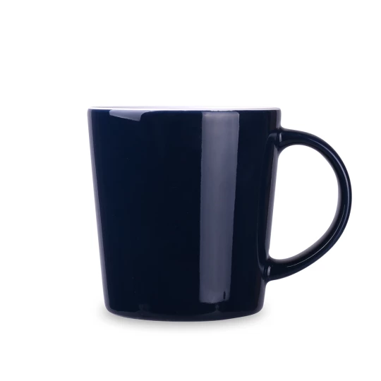 Kubek Berg 380ml granatowy/biały (M547)