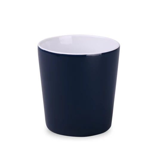 Kubek Berg 380ml granatowy/biały (M547)