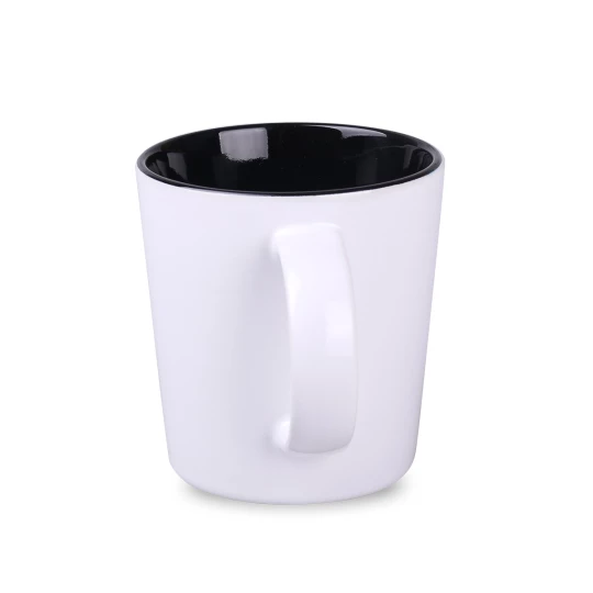Kubek Berg Duo 380ml biały/czarny (M549)