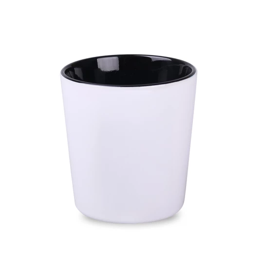 Kubek Berg Duo 380ml biały/czarny (M549)