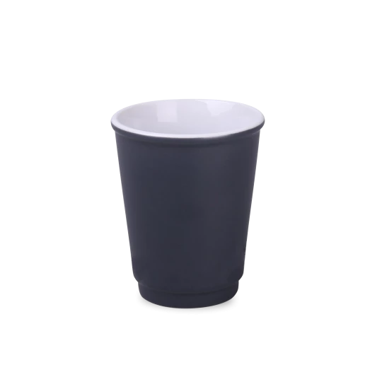 Kubek Optimo 200ml grafitowy/biały (M555)