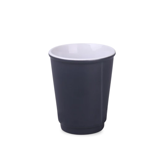 Kubek Optimo 200ml grafitowy/biały (M555)