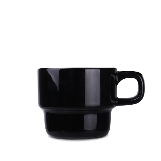 Kubek Astrid 230ml czarny/czarny (M545)