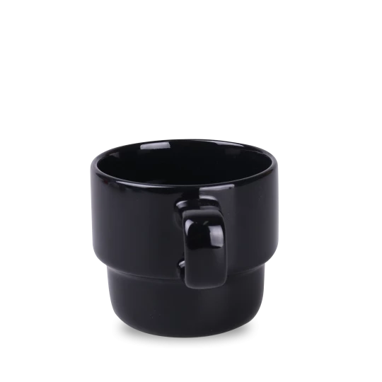 Kubek Astrid 230ml czarny/czarny (M545)