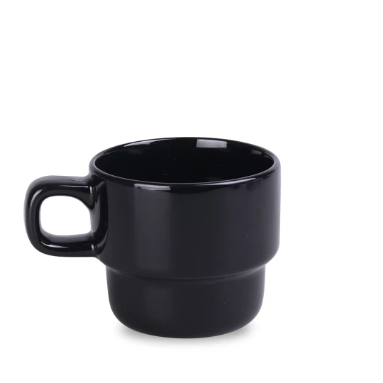 Kubek Astrid 230ml czarny/czarny (M545)