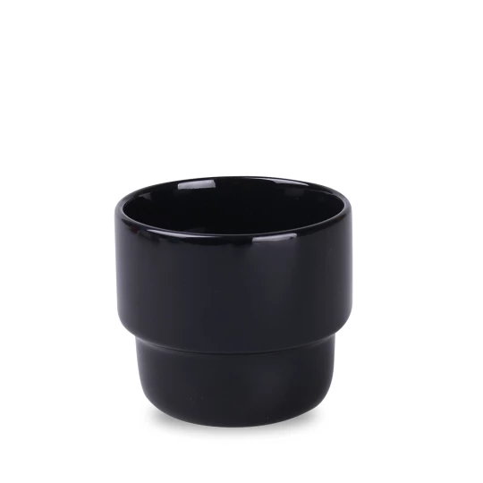 Kubek Astrid 230ml czarny/czarny (M545)